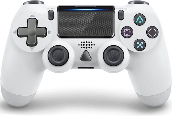 Draadloze Vervangende Dualshock Controller – Geschikt voor PS4 – Wit