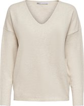 ONLY ONLRICA LIFE L/S V-NECK PULLO KNT Dames Trui - Maat XL
