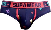 Supawear Sprint Brief Bristly Black - MAAT XL - Heren Ondergoed - Slip voor Man - Mannen Slip