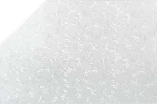 Raamfolie bloembladeren semi transparant 45 cm x 2 meter zelfklevend - Glasfolie - Anti inkijk folie