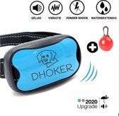 Dhoker Anti-blafband – GRATIS LED LICHT - Hondentraining – Hondenhalsband – Opvoedingshalsbanden – Kleine en grote honden – Diervriendelijk – Waterbestendig – Verstelbare halsband