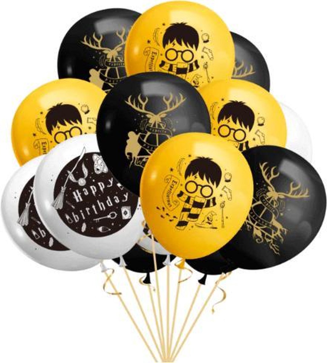 ProductGoods - 10x Harry Potter Ballons Anniversaire - Anniversaire Enfants  - Ballons