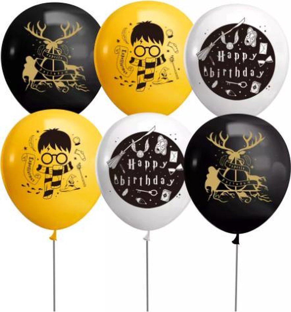 ProductGoods - 10x Harry Potter Ballons Anniversaire - Anniversaire Enfants  - Ballons
