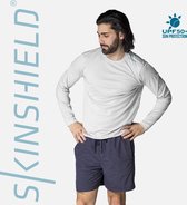 SKINSHIELD - UV-sportshirt met lange mouwen voor heren - S