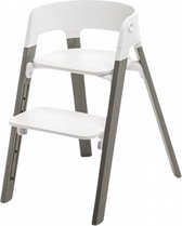 Stokke® Steps™ stoel White Hazy Grey