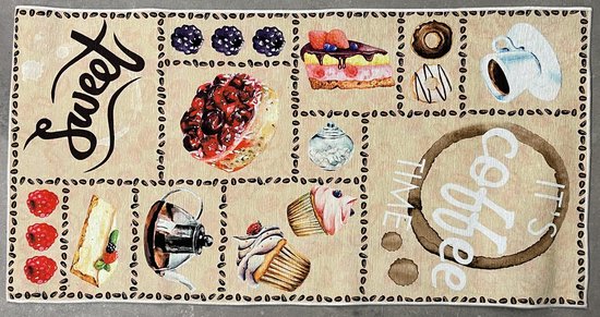 MOMO Rugs - Loper – Palvina - 60x115 cm - vloerkleed - laagpolig tapijt - Design, Modern - Kitchen Masters