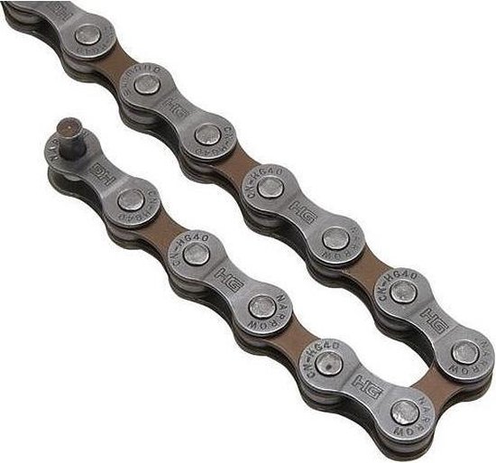 Chaîne de transmission pour vélo Shimano 7/8V / HG40 / 116 maillons 208W1164057