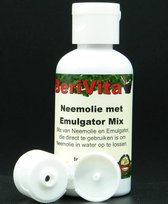 Neemolie met Emulgator Mix 50ml - Wateroplosbaar - Pure Neem Olie met Emulgator om Neem Spray te maken voor mens, dier en plant - Direct te Gebruiken