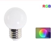 Ampoule LED E27 - 1 Watt - RVB