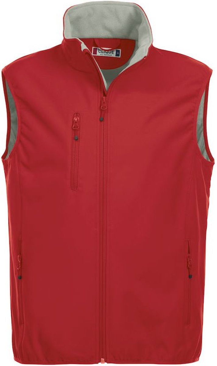 Clique Basic Softshell Vest 020911 Mannen Rood