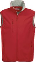 Clique Basic Softshell Vest 020911 - Mannen - Rood - XL