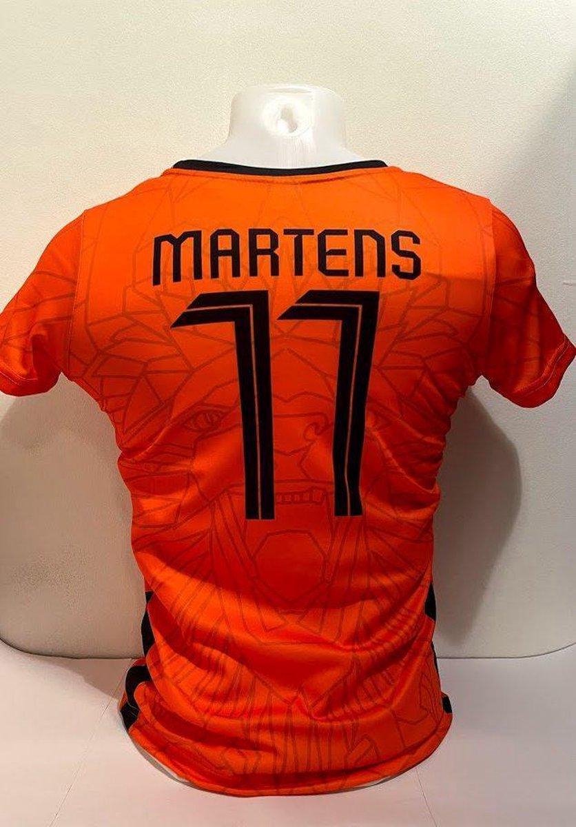 Lieke Martens - Nederlands Elftal Vrouwen Replica Tenue Voetbal T-Shirt +  Broek Set Oranje | bol.com