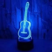 Guitar Music RGB LED Night and Day Light Majestic Guitar