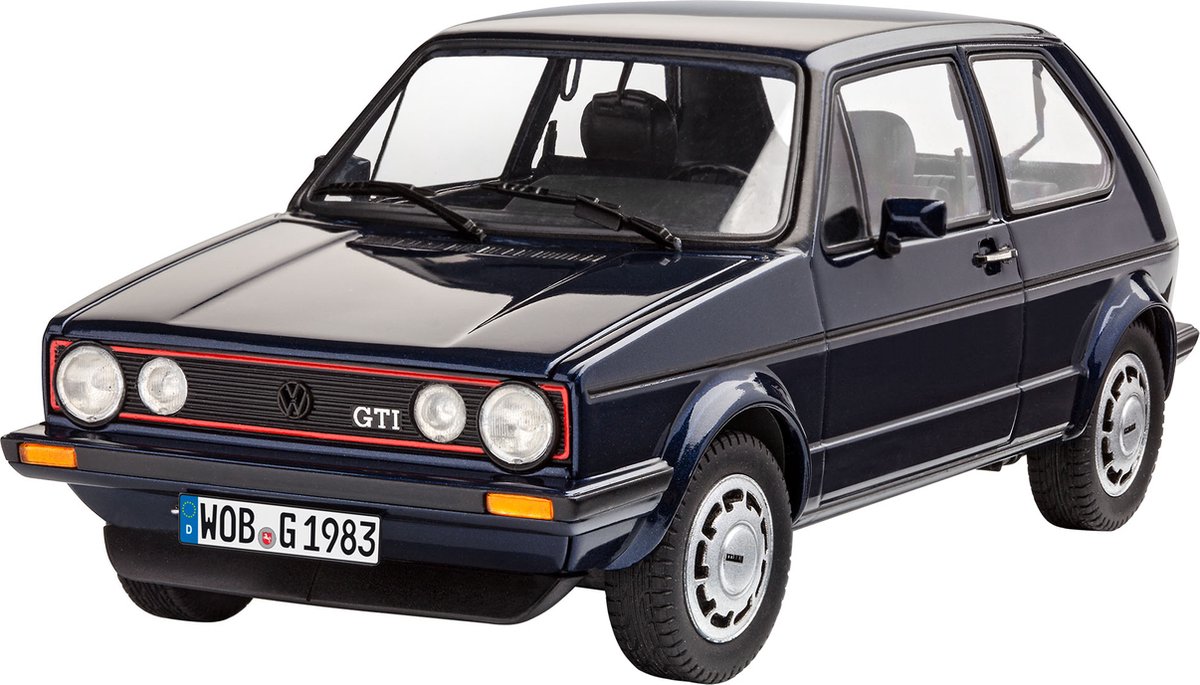 Revell Modelbouwpakket VW Golf 1 GTI Pirelli Auto - 05694 35 Years - Gift Set - 1:24 — afbeelding 2
