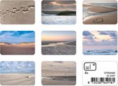 Strand Ansichtkaarten Set van 8