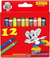 wascokrijtjes junior wax 12 stuks