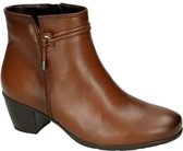 Gabor -Dames -  cognac/caramel - enkellaarzen - maat 38.5