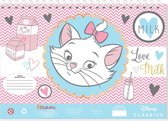 kleur- en stickerboek Marie junior 23 x 33 cm roze