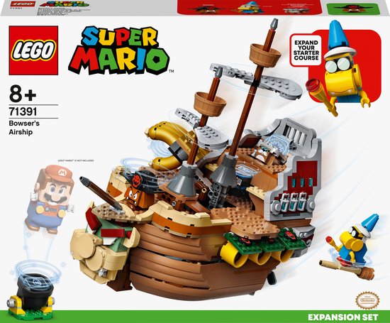 LEGO Super Mario Uitbreidingsset: Bowsers Luchtschip – 71391