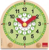 educatieve klok hout 27 x 27 cm
