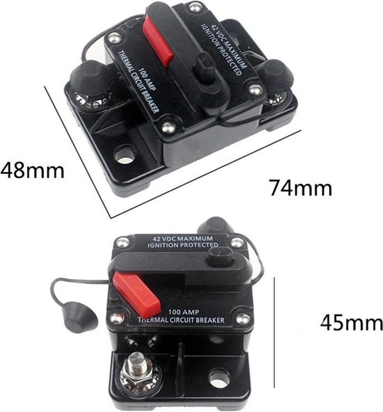 Procar® AWZ300A Waterdichte automatische zekering 1242V/300A