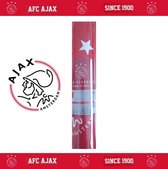 Papier peint Ajax Bordure 500 x 18 cm - Papier peint Ajax - Rouge Wit - AFC Ajax Amsterdam Rouleau de papier peint de 5 mètres de long