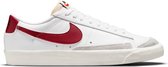 Nike Blazer Low '77 Vntg Heren Sneakers - White/Red - Maat 46