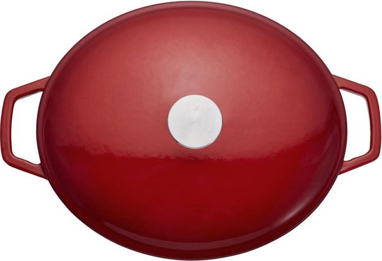 Buccan - Hamersley - Gietijzeren pannenset - Braadpan 29cm - Rood