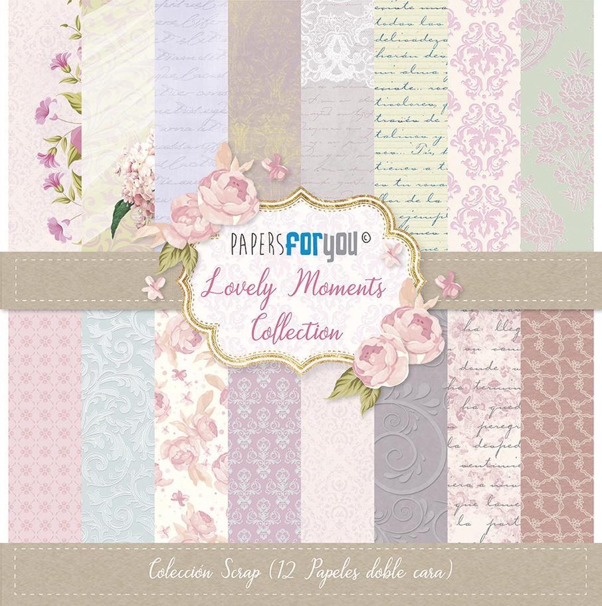 Lovely Moments 12x12 Inch Paper Pack (12pcs) (PFY-096)