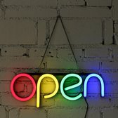 Neon Open lichtbak