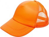 pet neon oranje unisex one size