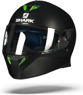 Shark Skwal 2 2019 Blank Mat Zwart KMA Integraalhelm - Motorhelm -  Maat XL