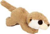 knuffelmeerkat junior 12 cm pluche bruin