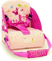 Asalvo - Babystoel Roze voor op reis - stoelverhoger