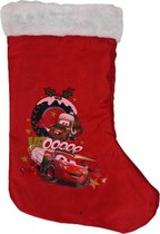 Merry Christmas Kerstsok - Kerstsok Cars - Kerstkous - Rood - Cars VROOM- 1 Stk