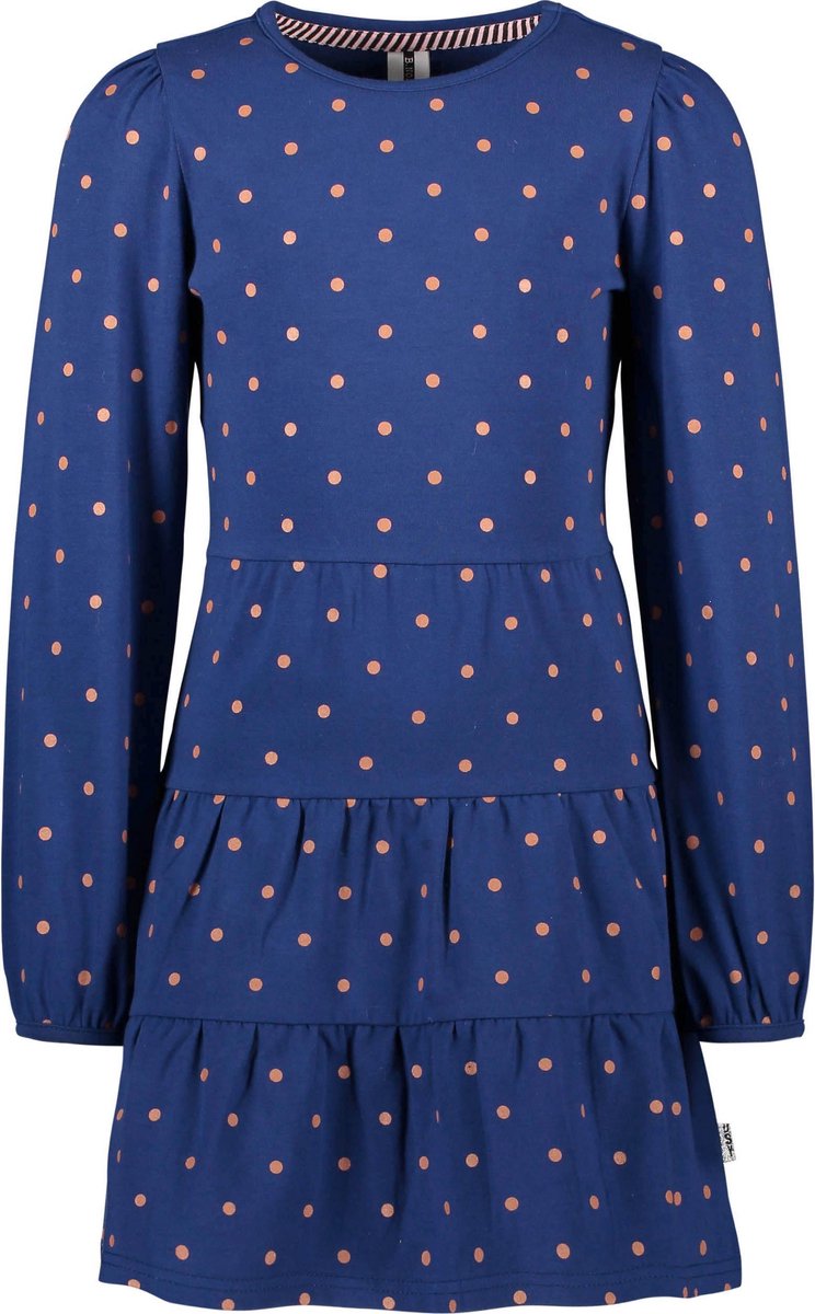 Saint Tropez Jurk Patroon Blauw Jurkje Met Witte Stippen Nosy Meisjes Jurk  Maat 128 Bol, image size:744x1200