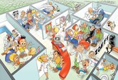 POSTER Cartoon - Tandarts, Mondhygiënist, Orthodontist - Praktijkkamers - 70 x 100 cm door Roland Hols