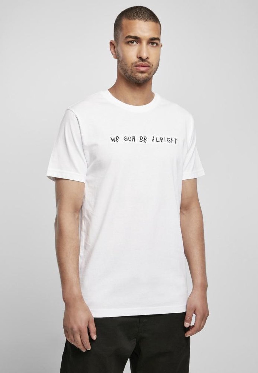 Mister Tee We Gon Be Alright EMB Heren T-shirt M Wit