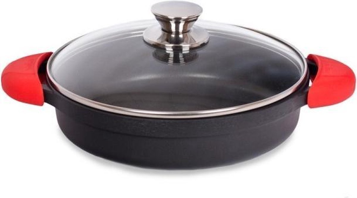 Valira Braadpan Met Deksel Aire - Ø 24 cm / 2.5 Liter