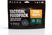 Tactical FoodPack Fish Curry and Rice (110g) - vis en rijst curry - 481kcal - buitensportvoeding - vriesdroogmaaltijd - survival eten - prepper - 8 jaar houdbaar - lunch of avondma