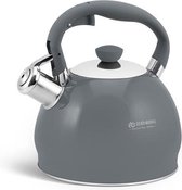 Edënbërg Classic Line - RVS Fluitketel - 2.0 liter - Grijs