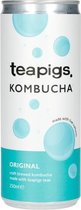 Teapigs Original Kombucha 6 blikjes van 250ml