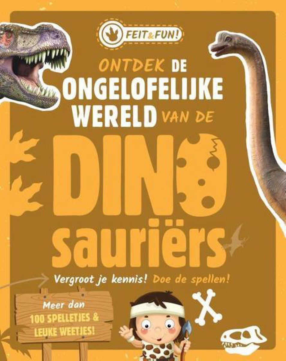kinderboek Dinosauriers - Feit & Fun! junior