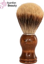 Guardian Beauty Scheerkwast - 100% Badger Hair - Bruin