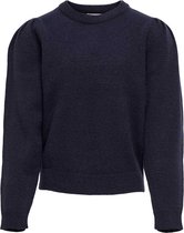 Only sweater meisjes - donkerblauw - KONlesly - maat 158/164