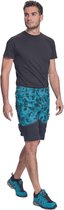 Neurum camouflage short petrol blauw maat 48