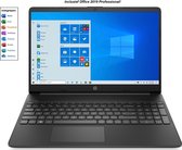 HP 15 inch laptop - Full HD - AMD Athlon Gold - 8GB RAM - 256GB SSD - Windows 10 Home - incl. Office Professional! (verloopt niet, geen abonnement) & Gratis BullGuard Antivirus (voor 1 jaar, 