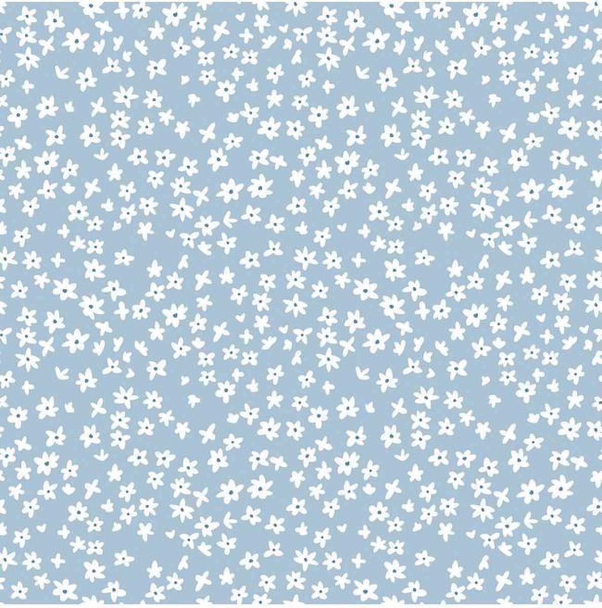 4X Placemat Floral blue | 30x45cm | anti-slip - onderlegger - tafeldecoratie - placemats kunststof