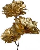 verenbloemen op steel 75 cm goud