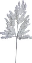 kerstversiering sneeuwtak 50 cm wit